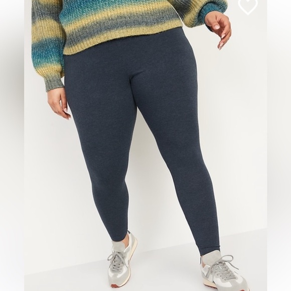 Old Navy Pants - Old navy leggings Heather blue XXL
